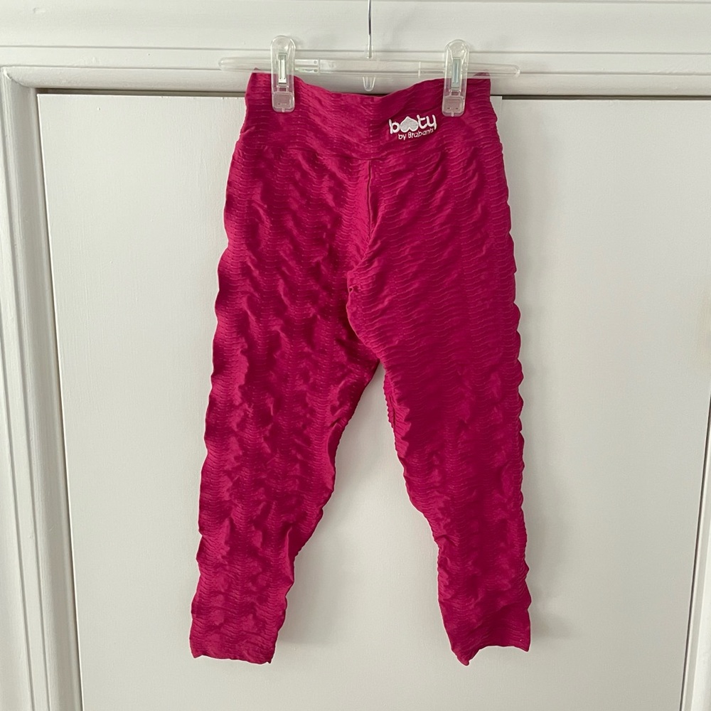 Booty by Brabants cropped pink leggings